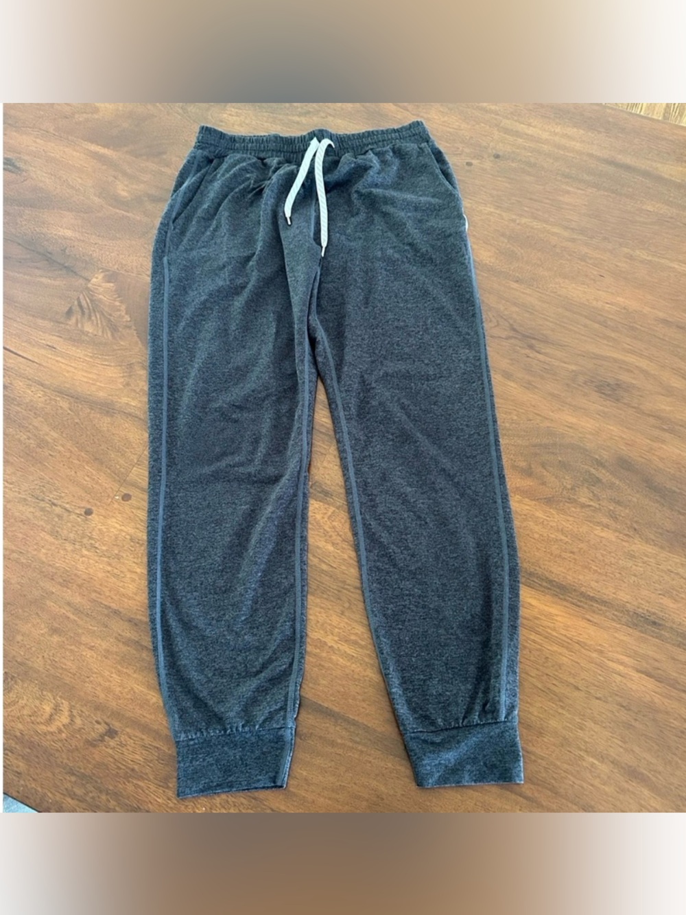 Vuori Performance Jogger Small Long Charcoal Heather - Picture 3 of 3